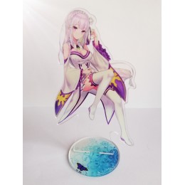 Акрилова фігурка Емілія Re:Zero| Re:Zero Emilia