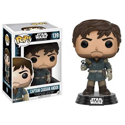 Фігурка-башкотряс Funko Капітан Касіян Андор Зоряні Війни Ізгой-один | Captain Cassian Andor Star Wars Rogue One