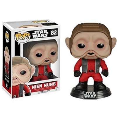 Фігурка-башкотряс Funko Ніен Нунб Зоряні Війни | Nien Nunb Star Wars