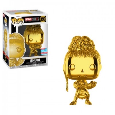 Фігурка-башкотряс Funko Шури GOLD | Shuri GOLD Marvel Stud10s The First Ten Years (ЕКСКЛЮЗИВ)